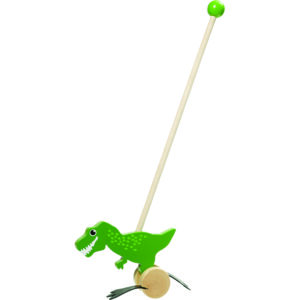 Wooden Push Stick – T Rex